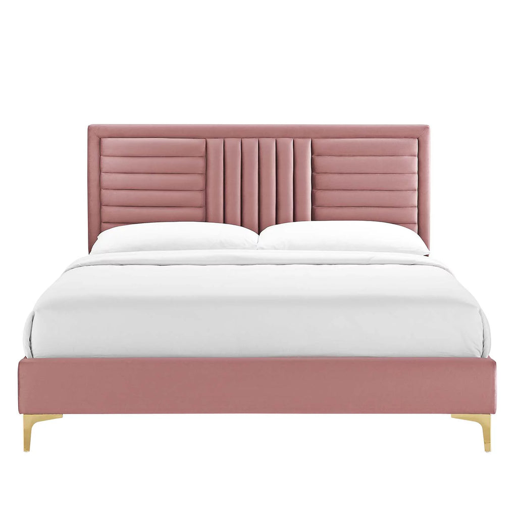 King Platform Bed U113