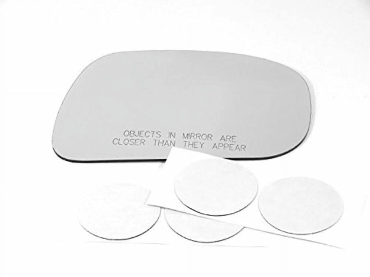 Right Passenger Convex Mirror Glass Lens with Adhesive K8028