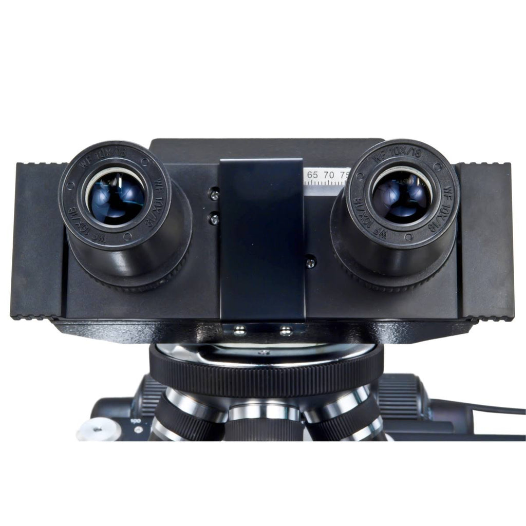 40X-2000X Binocular Compound Microscope with LED Light and 1.3MP Camera U717