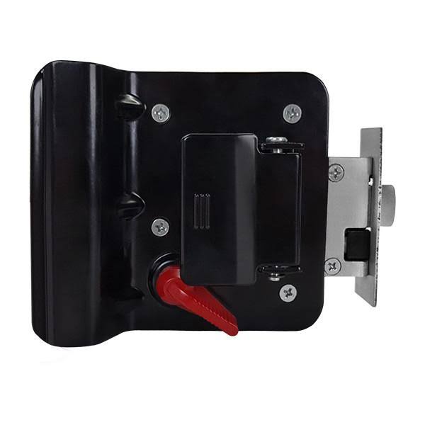2 Black RV Entry Door Lock Latch Handle P8535