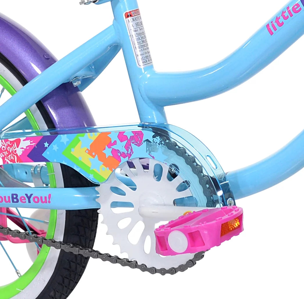 16 Blue and Green Bicycle I7342