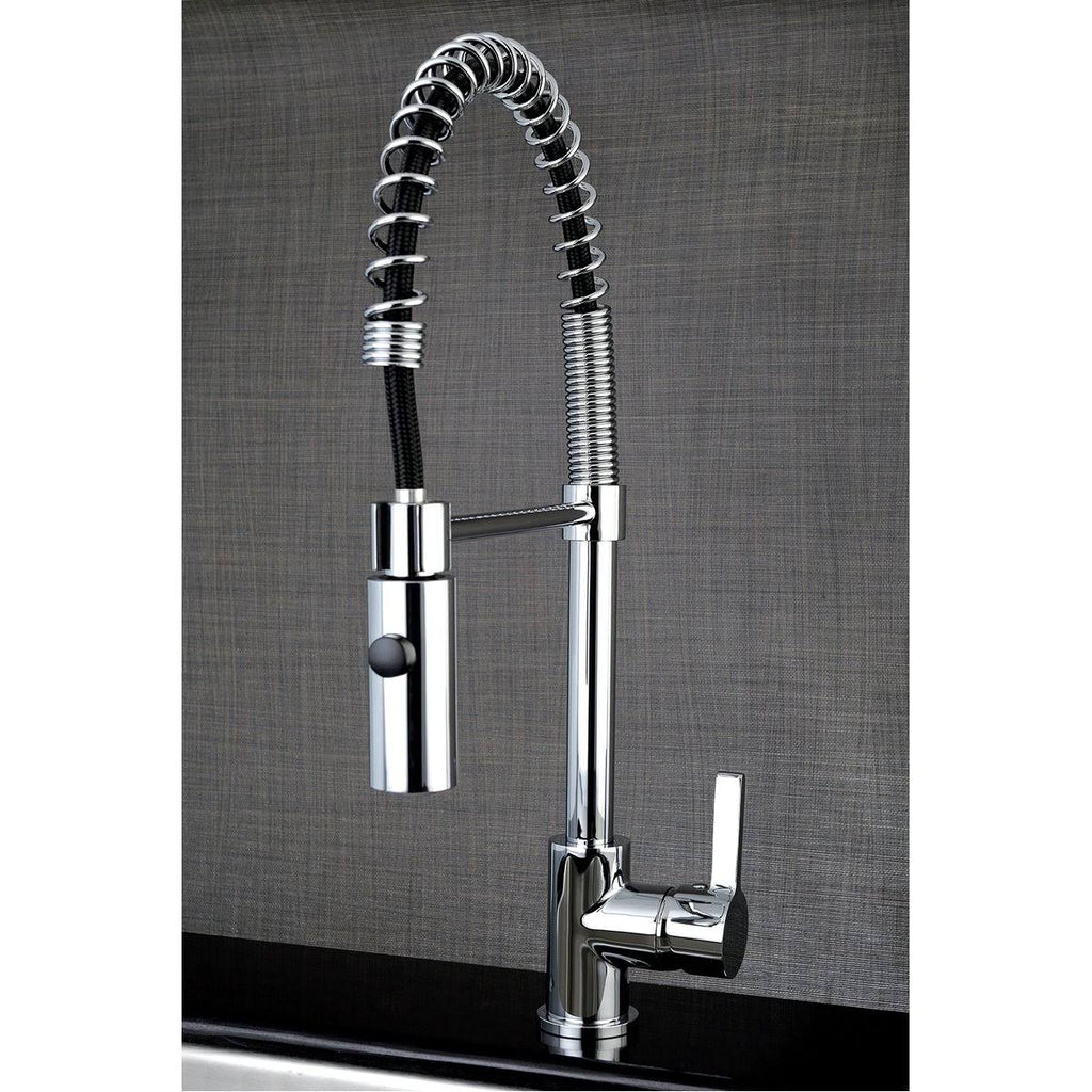 Single Handle Pull Down Kitchen Faucet Naples Bronze M552