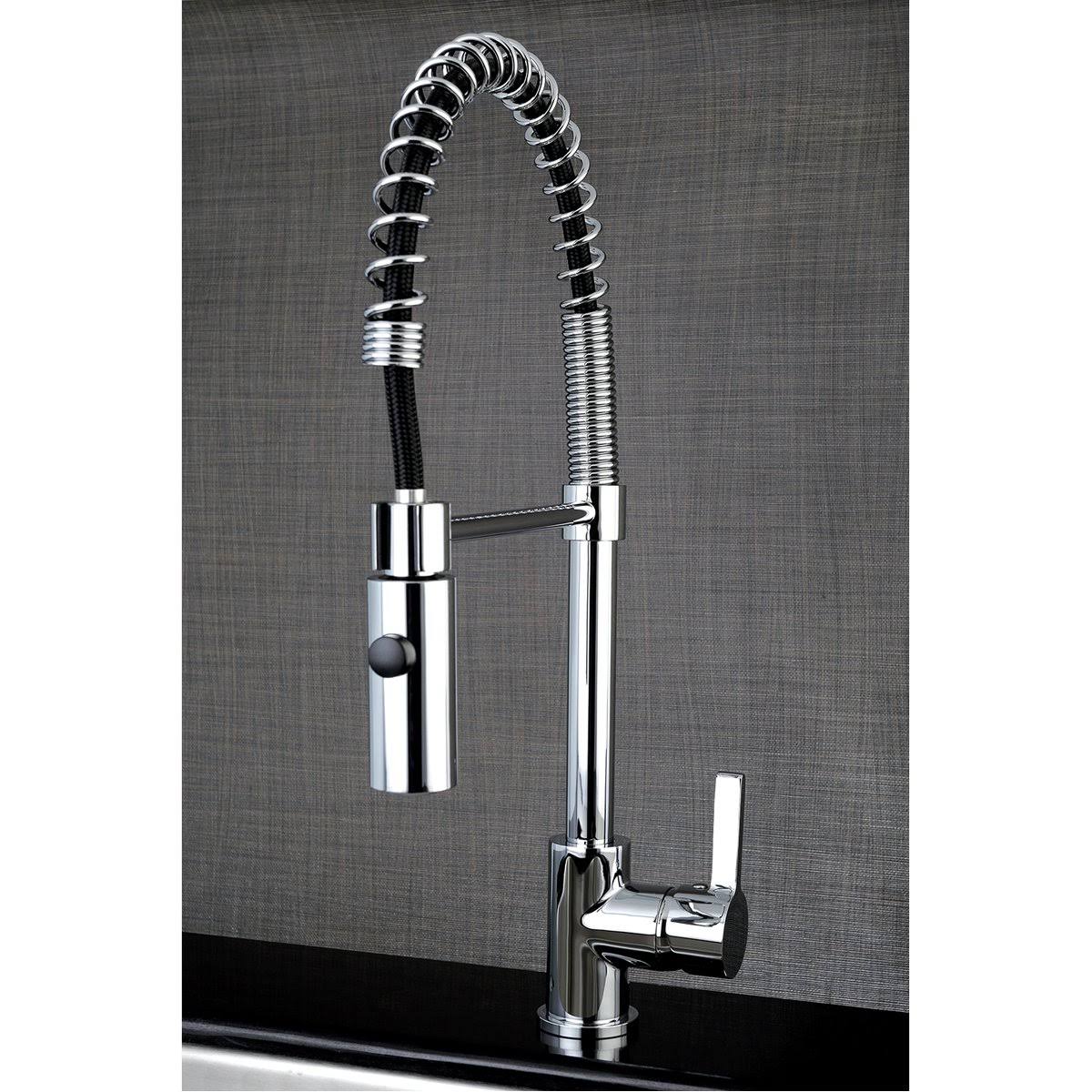 Single Handle Pull Down Kitchen Faucet Naples Bronze M552