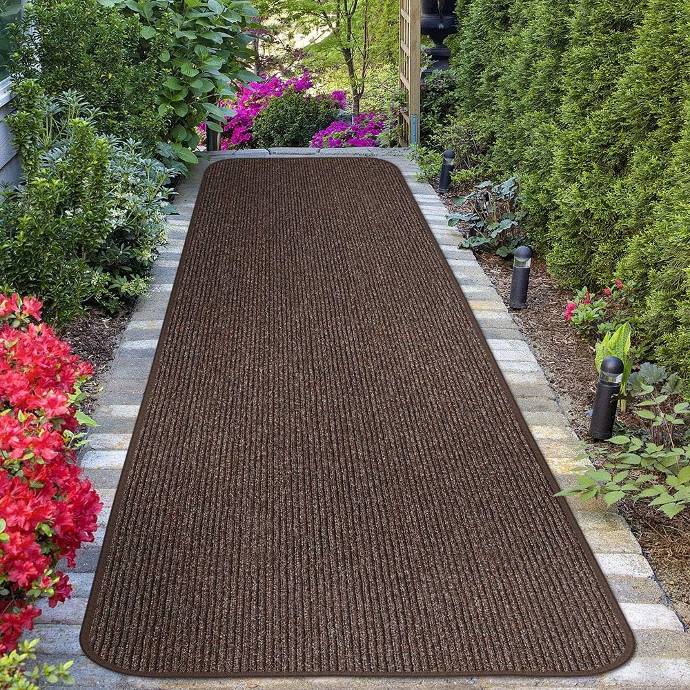 Tuscan Brown 3 Feet x 10 Feet Carpet Runner P9101