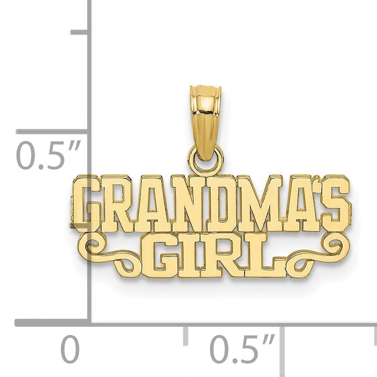 10K Yellow Gold Charm U618615