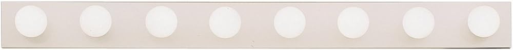 Brushed Nickel Linear Bath 36-Inch Pack of 2 U900