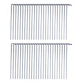 50 Pieces Aluminum Alloy Tent Pegs 200mm F400