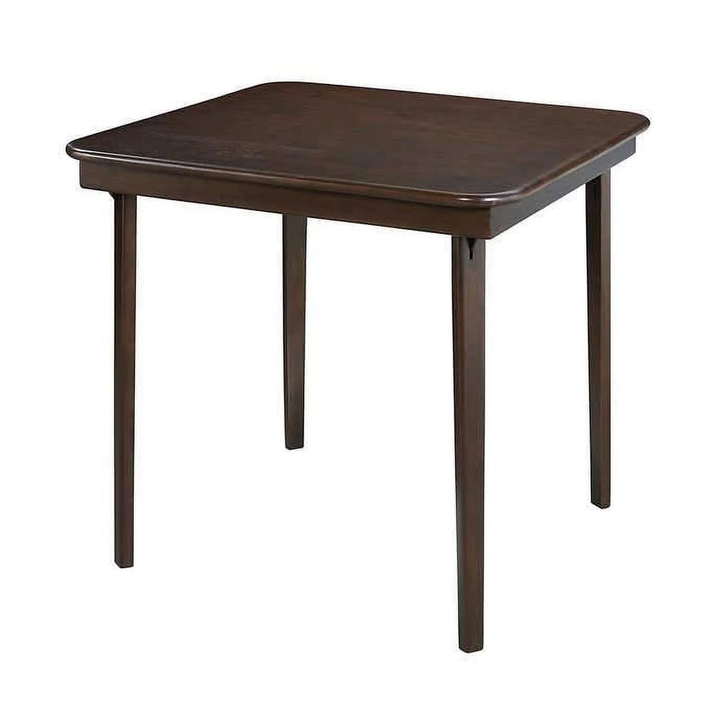 Brown Wood Folding Table P41074