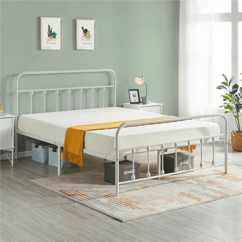 Queen Bed with High Headboard Q2365