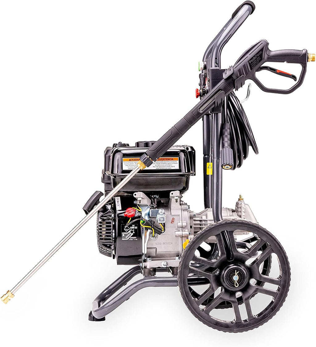 Gas Powered Pressure Washer 2700 PSI 2.3 GPM 7HP with 3 Nozzle Attachments X582