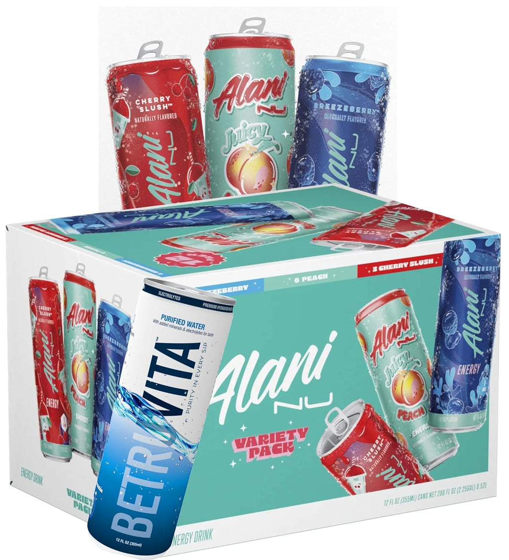 12-Pack 12oz Cans Energy Drink Variety Pack G958