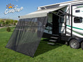 Black 13' x 9' Drop RV Awning M2522