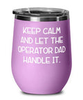 Father's Day Wine Glass J412