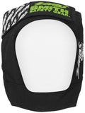 Black/White Small Derby Knee Pads Z867