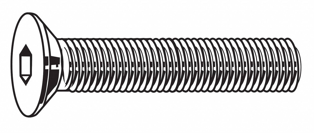 #10-24X1/2 Steel Flat Screw Y86756