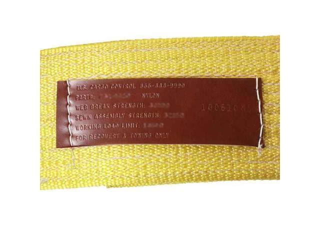12x22 x 20& Nylon Recovery Strap with Cordura Eyes V370