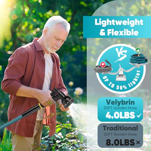 50ft Non-Expanding Kink-Free Garden Hose J6765