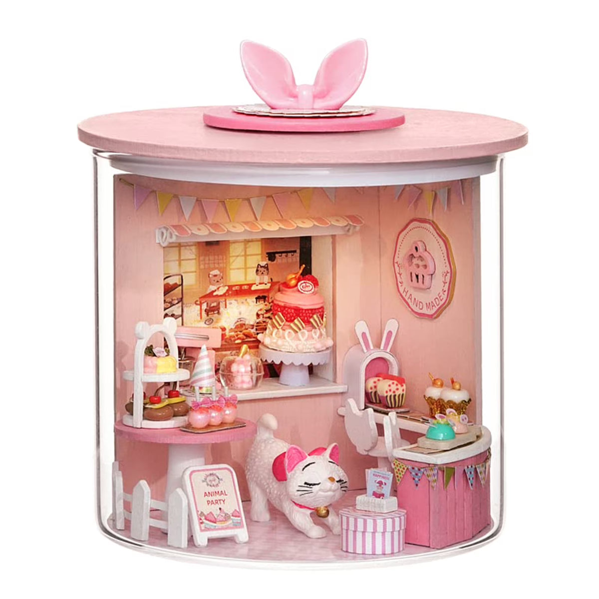 Witch's Room Miniature Dollhouse Kit with LED K5605