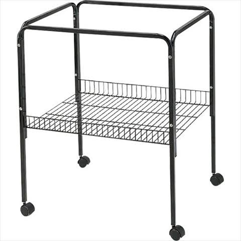 White Bird Cage Stand Q815