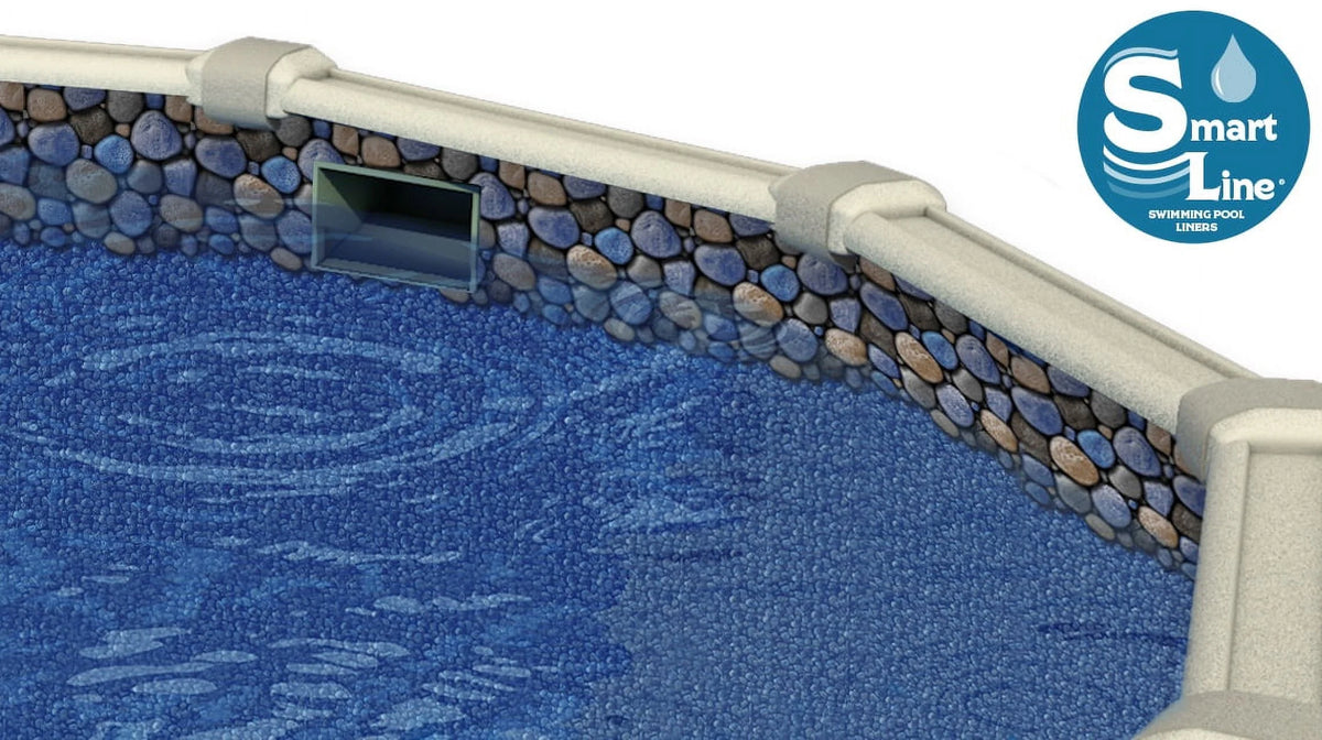 24' Round Overlap Pool Liner 54" Height 25 Gauge V661283