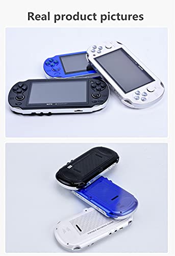 Handheld Game Console 4.3 inch Double Joystick 8GB 2200 Retro Game Portable Black E45234