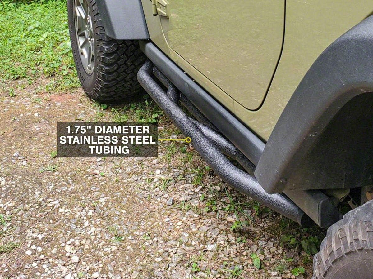 Rock Sliders for Jeep Wrangler JK 2-Door D891132