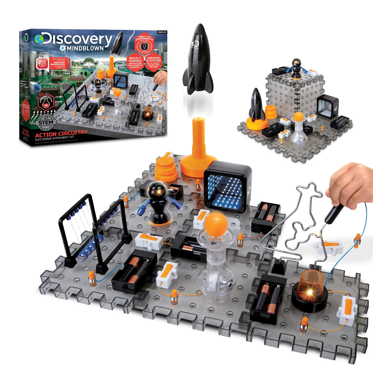 Action Circuitry Electronic Experiment STEM Science Kit J59752