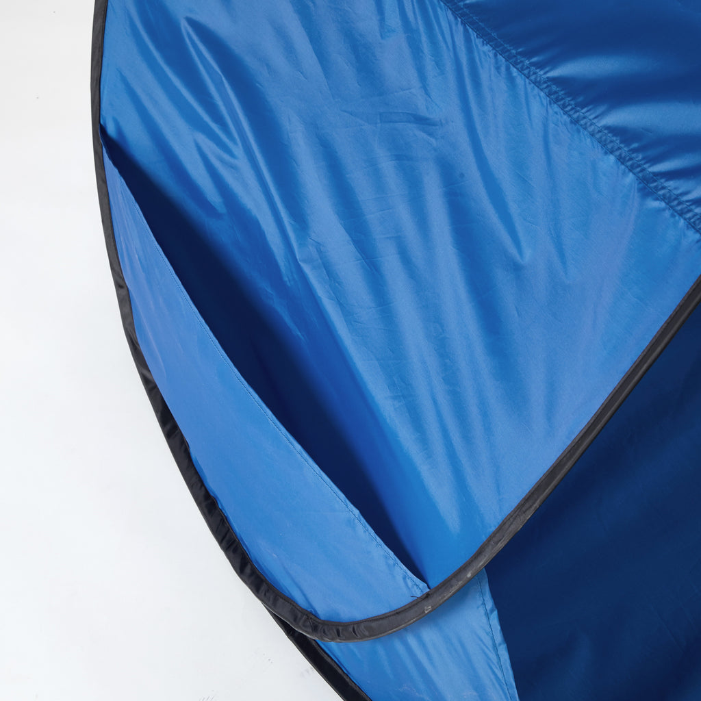 Pop up Shade Tent, Blue, UPF 30+, 58 in x 69 in N512