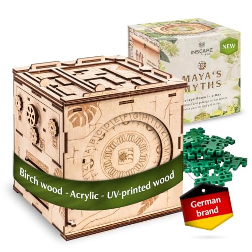Puzzle Box with Hidden Compartments Z1448