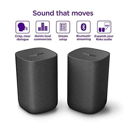 Black Wireless Speakers 2 Count C137