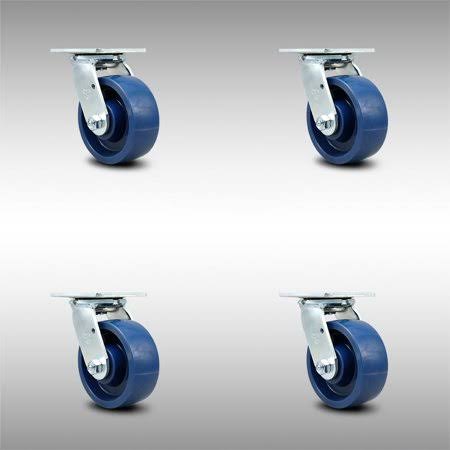 Solid Poly Swivel Caster Set of 4 N261