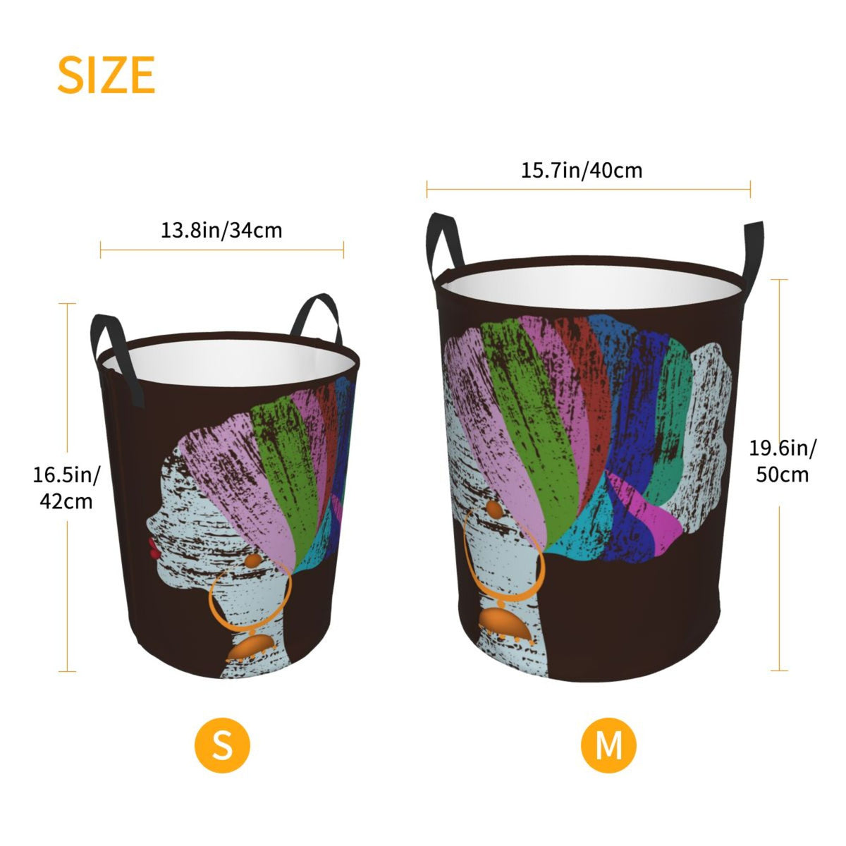 Waterproof Laundry Hamper with Handle A166