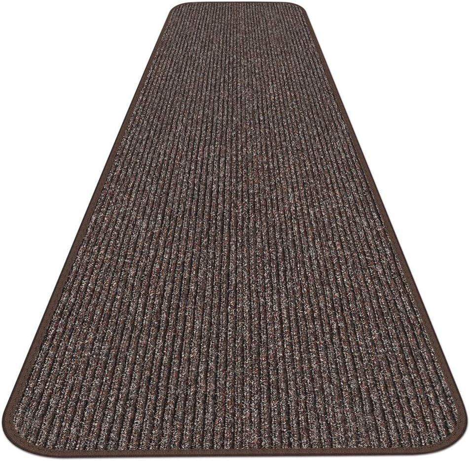 Tuscan Brown 3 Feet x 10 Feet Carpet Runner P9101