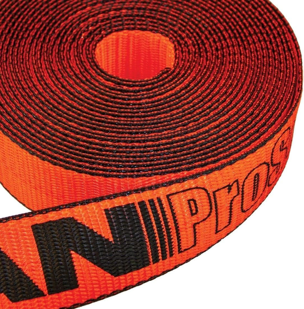 2 Inch x 15 Foot Winch Strap with Heavy Wire Hook, 4 Pack P420