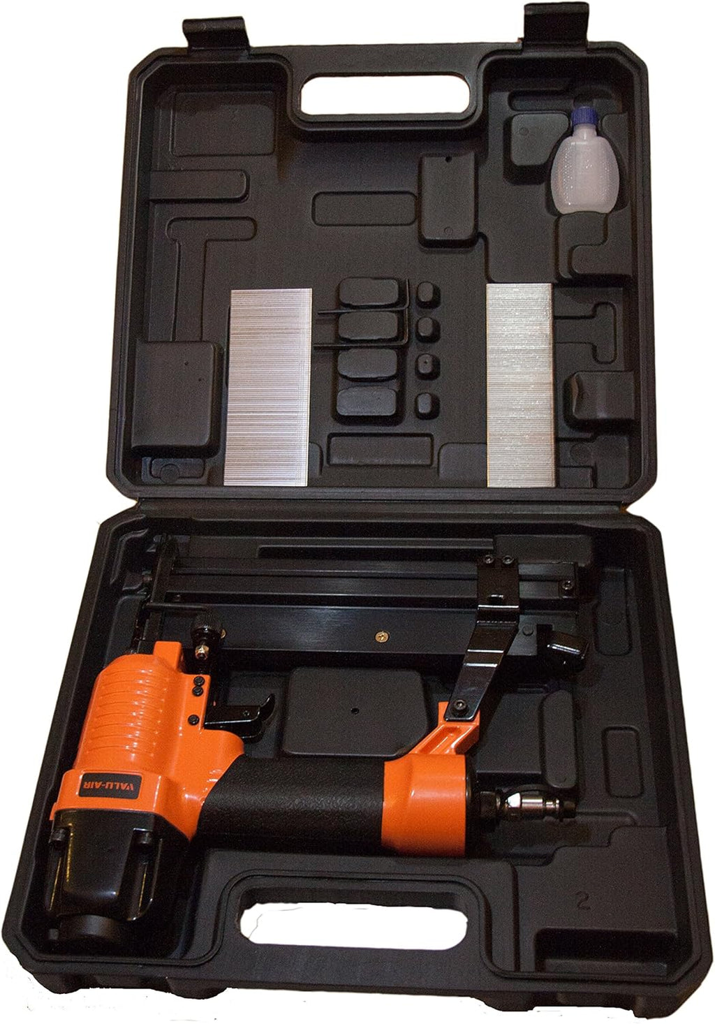2 in 1 Pneumatic Brad Nailer and Stapler with Carrying Case U7995