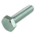 M8 x 25mm Hex Cap Screw Class 8.8 Zinc Plated Steel 100 pcs Q657313