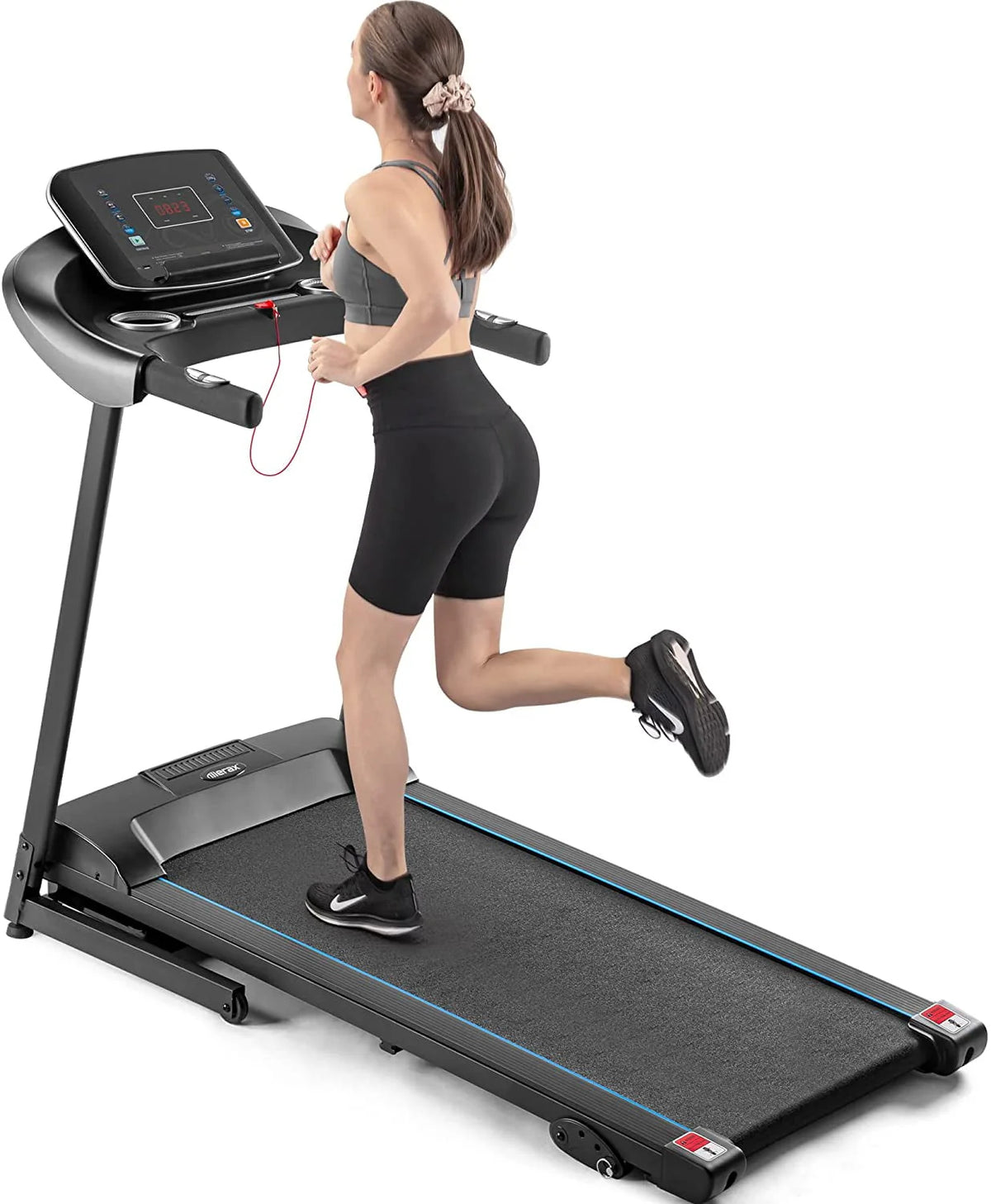 Folding 2.5HP Electric Treadmill with Incline C678