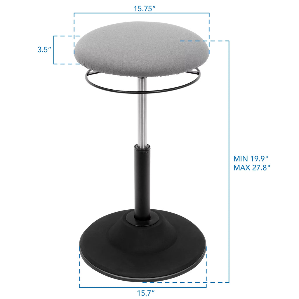Height Adjustable Standing Desk Stool H19503