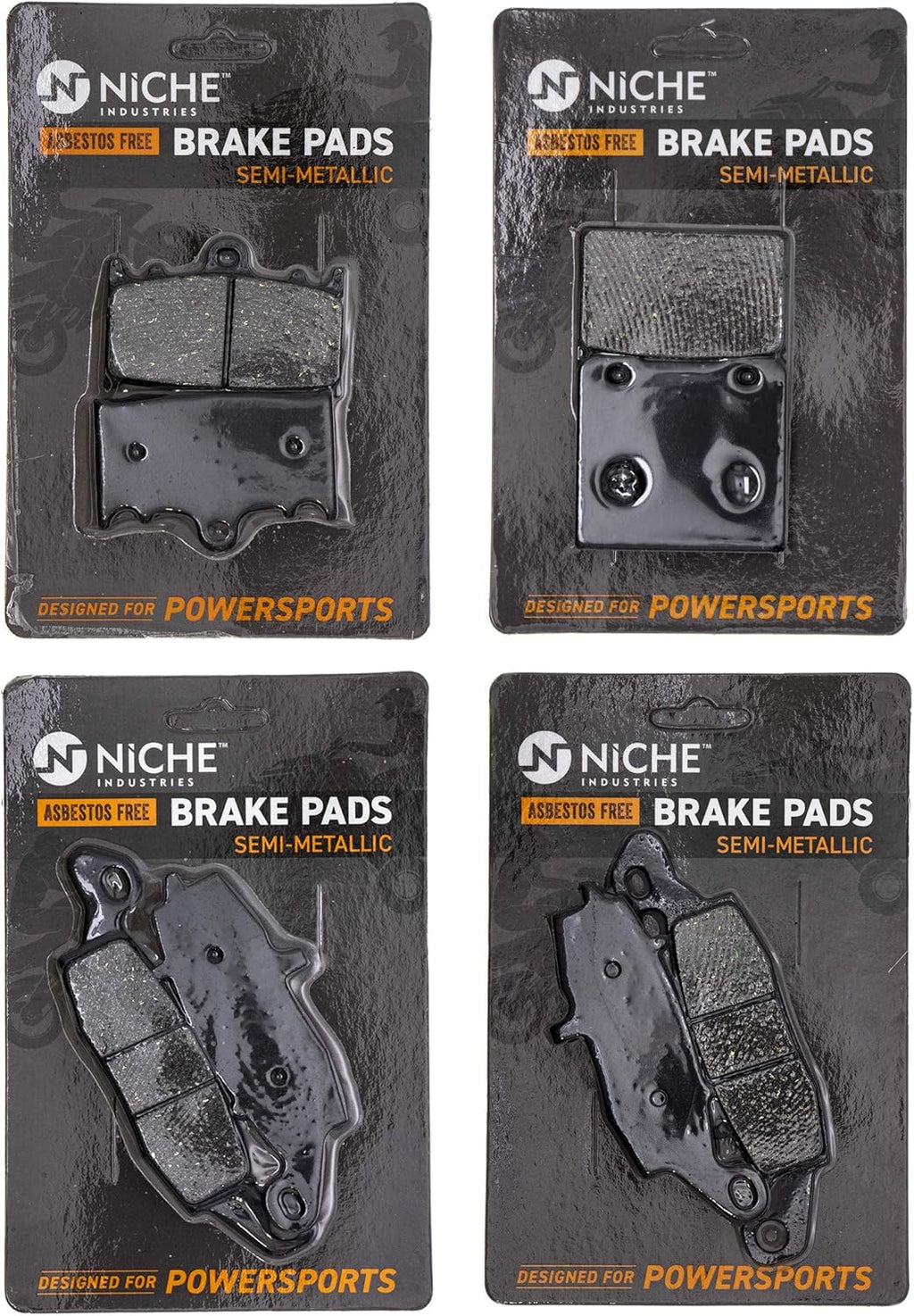 Brake Pad Set Semi-Metallic Pack of 2 R60372