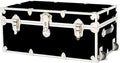 Large Armor Roller Trunk with Mounted Wheels 32x18x14 Black R277306