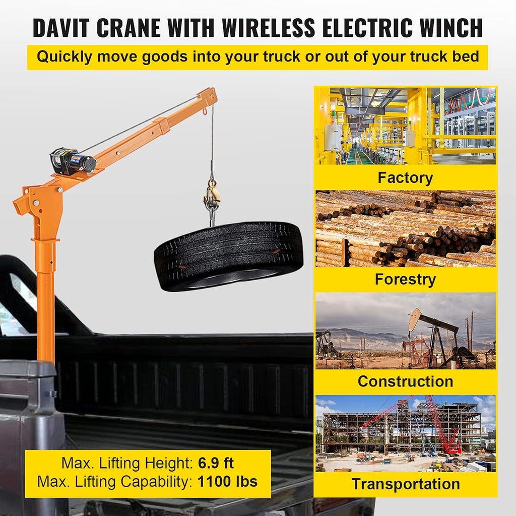 Truck Crane Frame with Adjustable Telescopic Boom I59599