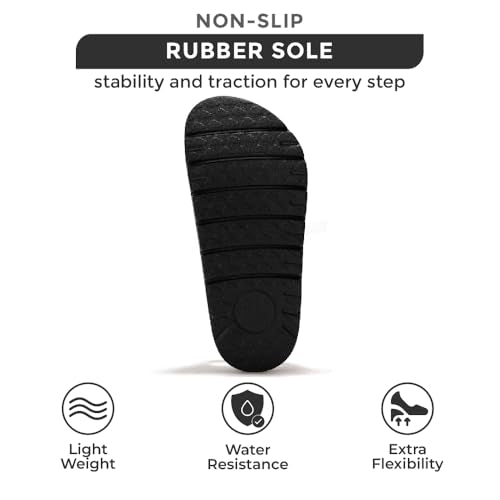 Genuine Leather Platform Sandals with Memory Foam Insole H778