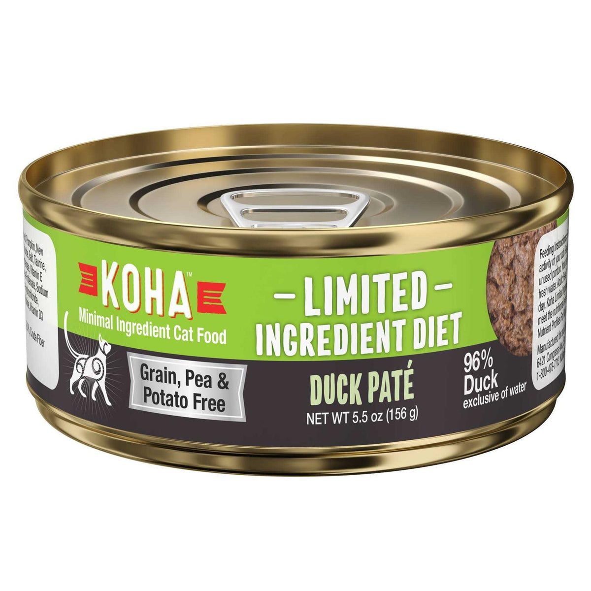 Limited Ingredient Diet Duck Pate Wet Cat Food R752