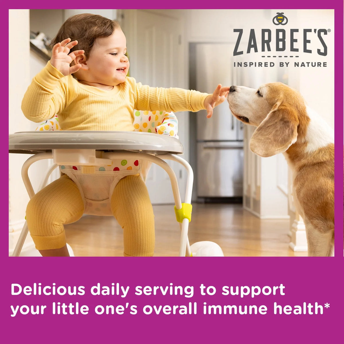 Grape 2oz Baby Immune Support with Zinc N380