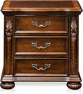 Brown Cherry Traditional Nightstand G94625
