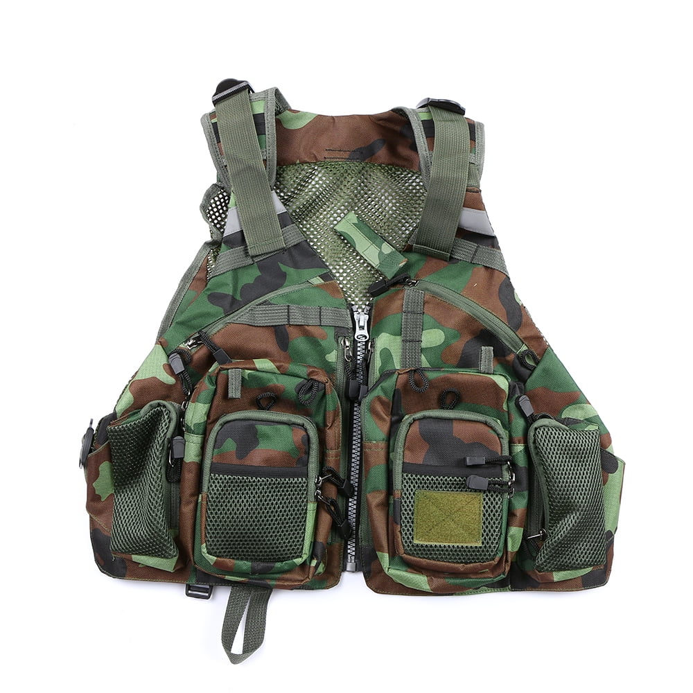 Breathable Padded Fishing Vest Floatation Device 209 Lb W97684