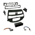 Double Single DIN Radio Install Dash Kit with Wire Harness E200