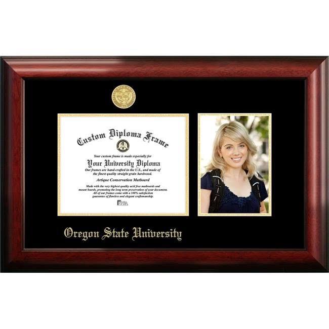 Gold Embossed Diploma Frame with 5 X7 Portrait N498790