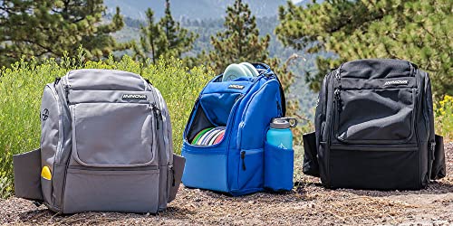 Disc Golf Backpack Bag, Holds 25+ Discs, Rain Cover Included M28792