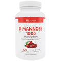 D-Mannose 1000 mg, Cranberry 2500 mg/serving, 120 Vegetable Capsule E64857